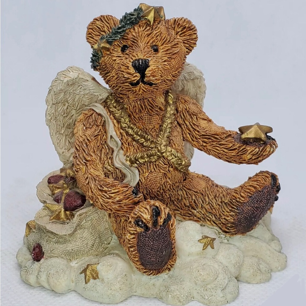 Vintage Boyds Angel Clarence Bear Figurine 1994